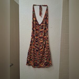 Multicolor Knit Sleeveless Top